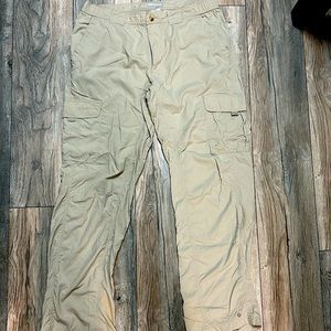 Columbia Insect Blocker Pants Large L Khaki